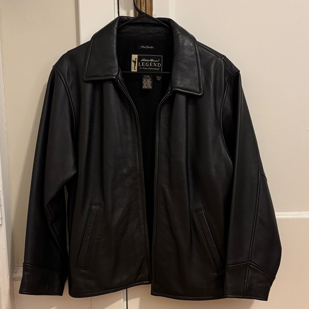 Eddie Bauer Stine Leather Jacket